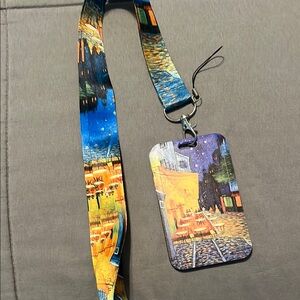 Van Gogh - Lanyard and ID card holder